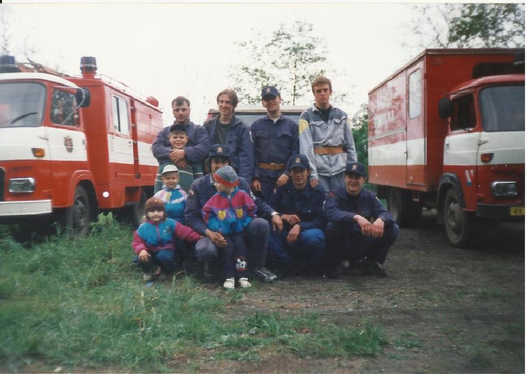 Hroška 1999 - družstvo obsadilo 9. místo