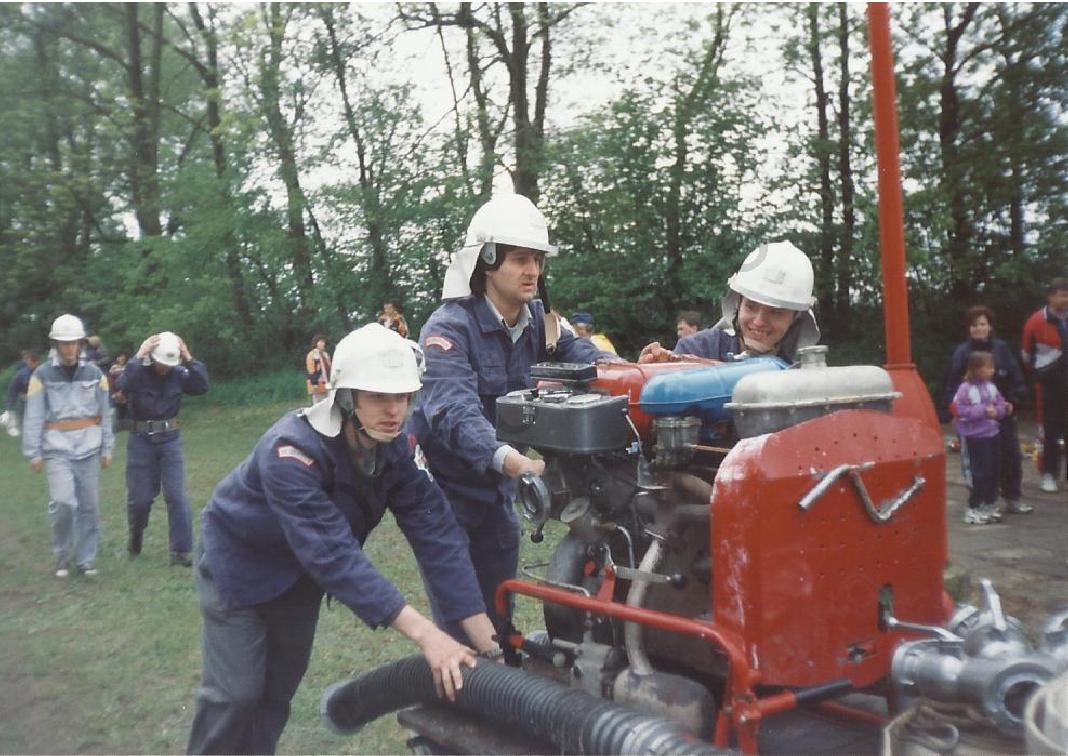 Hroška 1999 - příprava na start