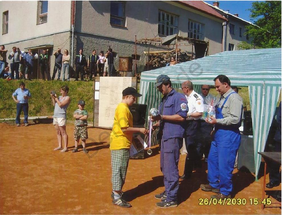 Osečnice 2007 - č.25 - kategorie dětí,2.místo SDH Brocná