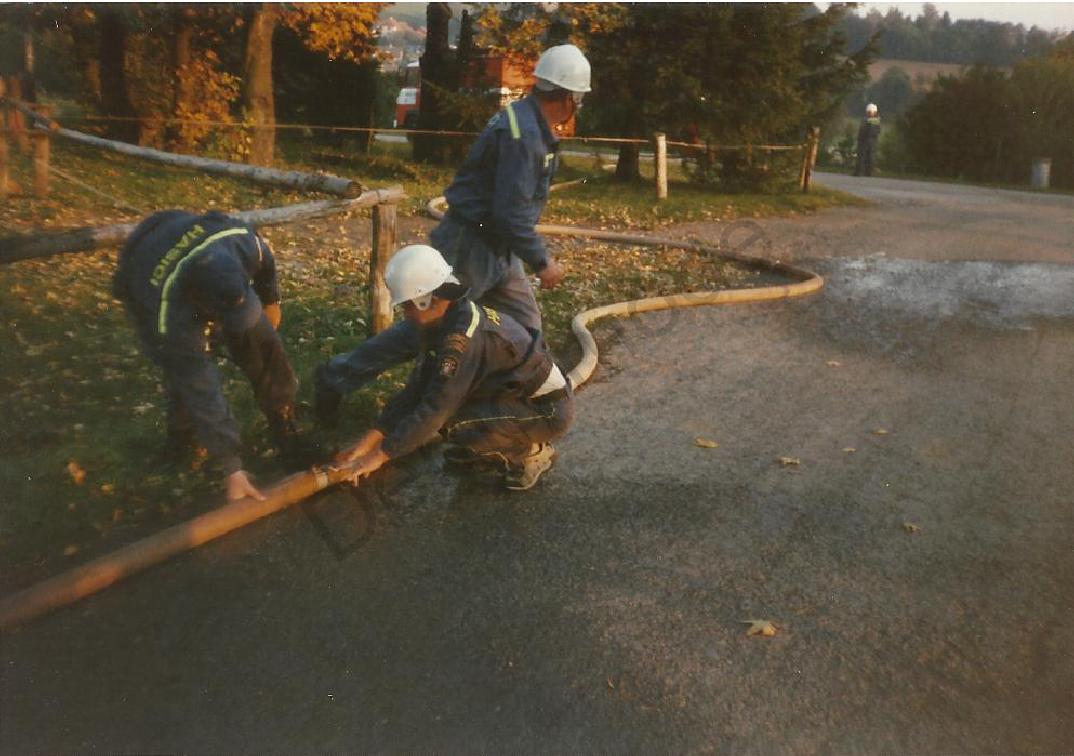 Námětové cvičení 2005 - také praskaly hadice