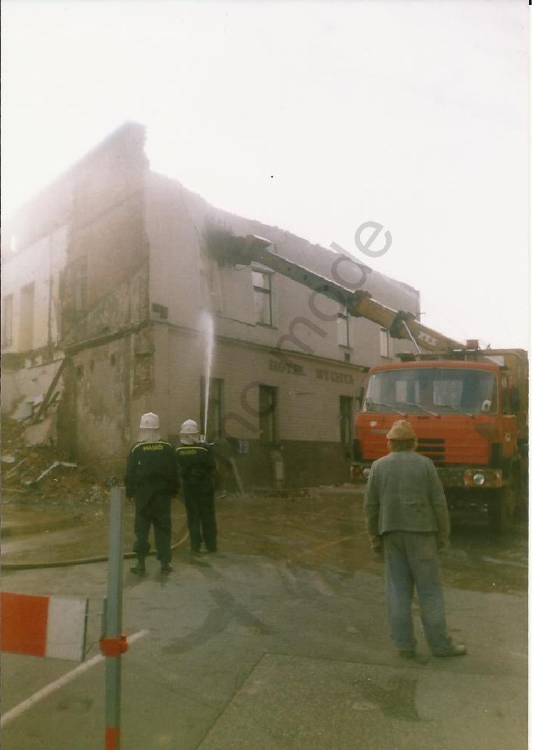 demolice restaurace Rychta č.1