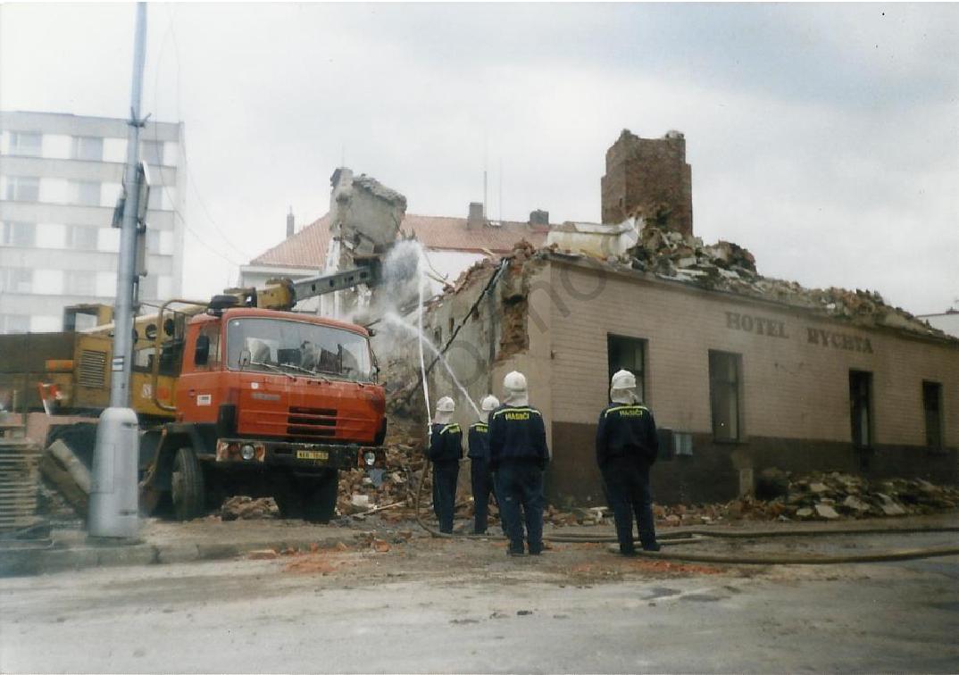 demolice restaurace Rychta č.2