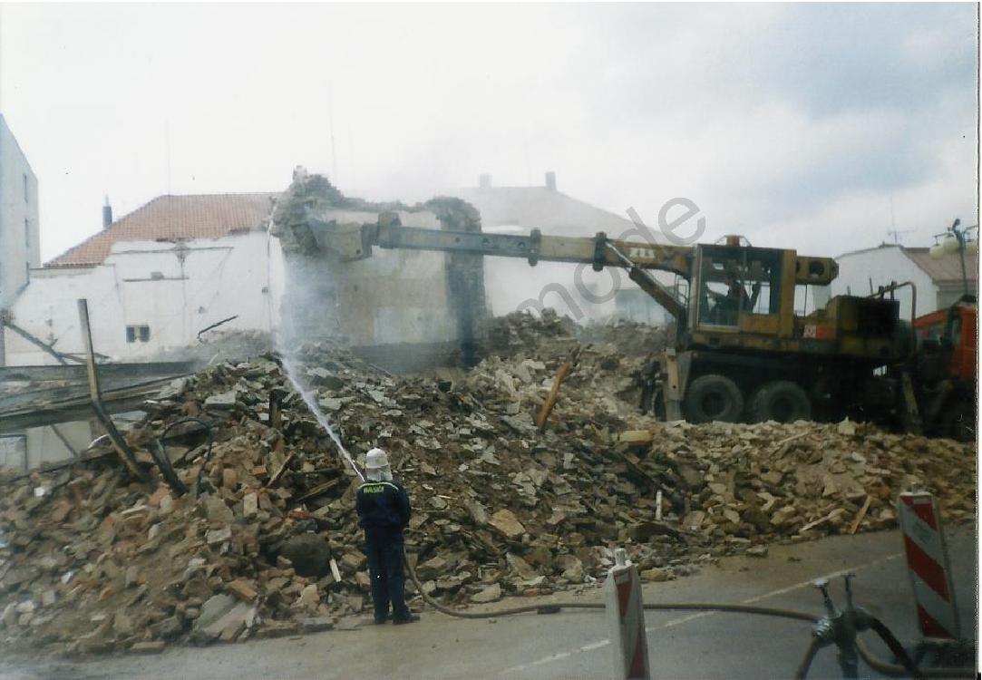 demolice restaurace Rychta č.6