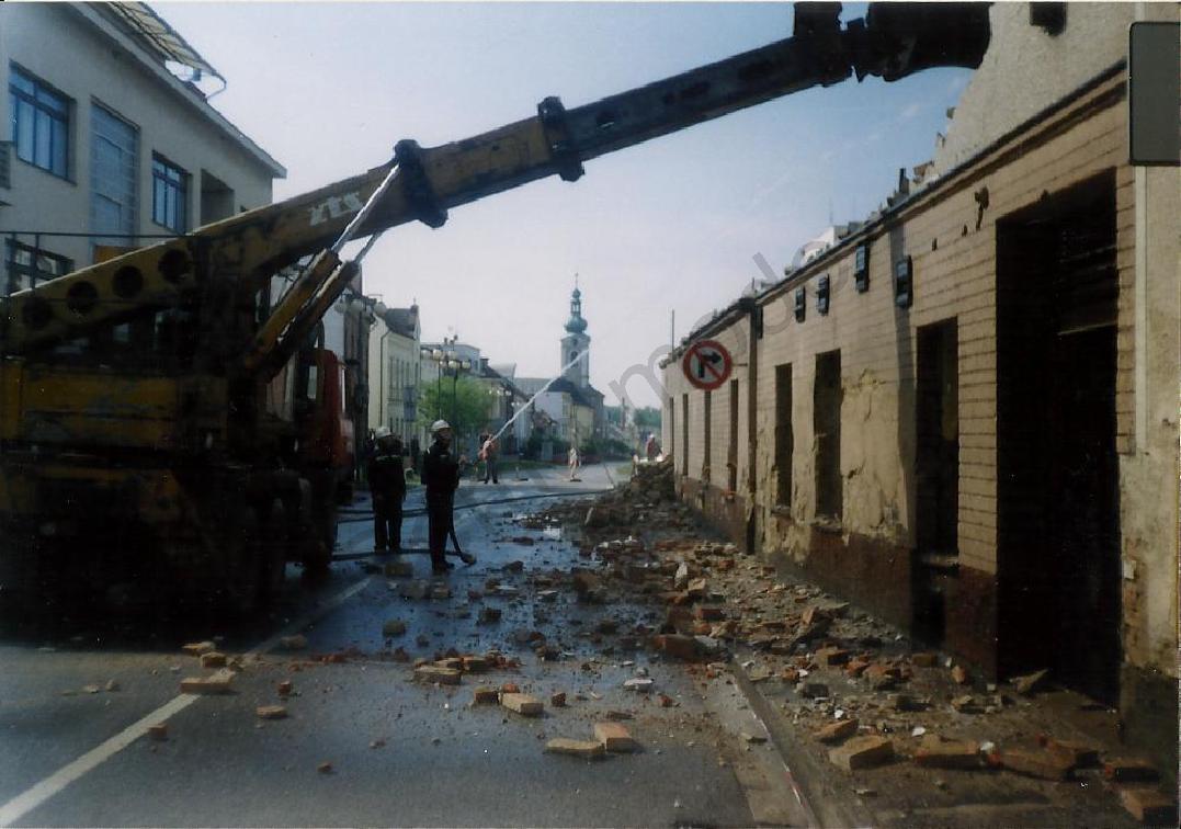 demolice restaurace Rychta č.9