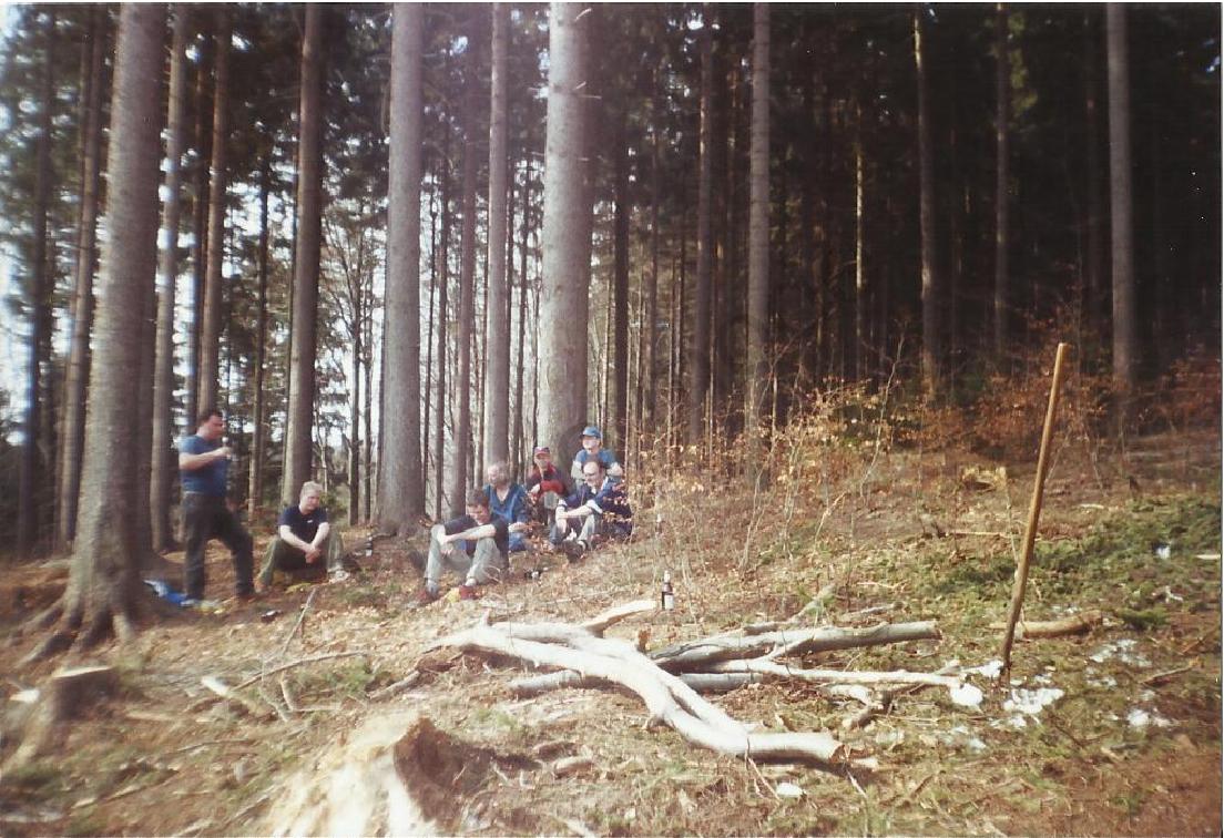 Pálení větví 22.4.2006 č.1