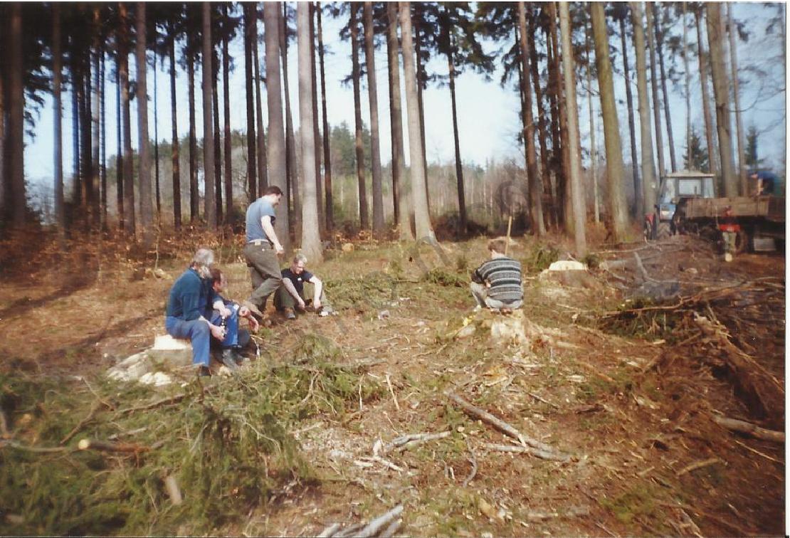 Pálení větví 22.4.2006 č.2